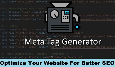 SEO-Meta-Tags-Generator